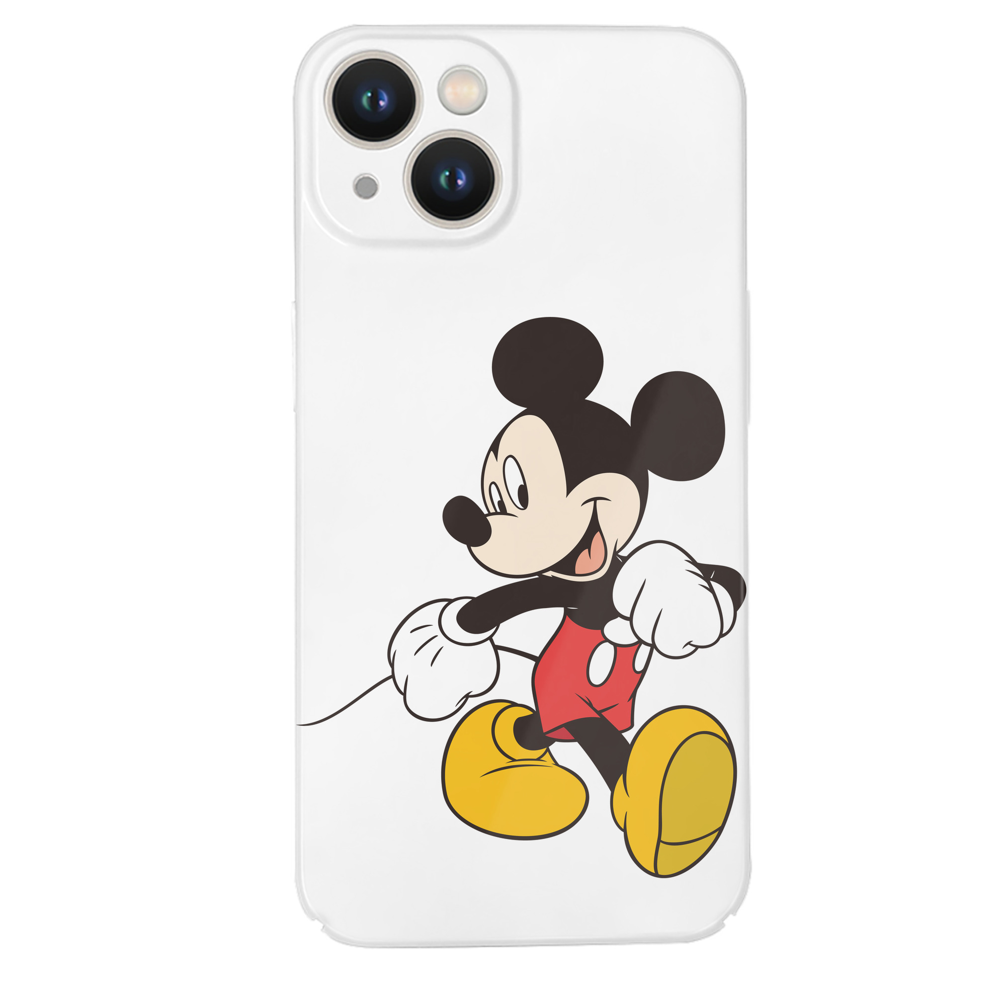 （画像用） ミッキーマウス Mickey Mouse 【iPhone 14シリーズ対応】ハードケース
